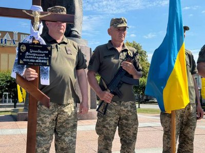 У Рівному попрощалися із загиблим майже 3 роки тому захисником