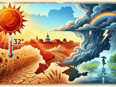 Якою буде погода в Україні 25 червня - На пенсії