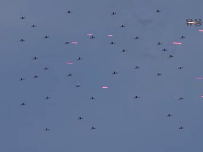 Південна Корея вперше провела навчання з відбиття атаки рою дронів