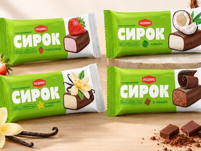«РадиМо» розширює асортимент глазурованими сирками