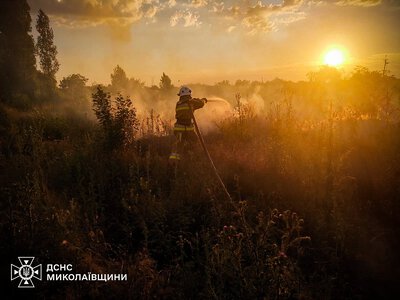 За добу на Миколаївщині сталося 24 пожежі: вогнем знищено понад 10 гектарів екосистем