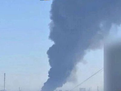 Понад 1500 кілометрів від кордону: в Уфі повідомляють про пожежу на НПЗ