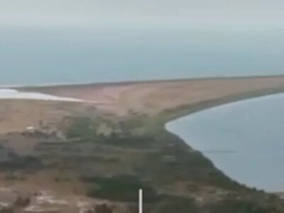 Український прапор встановили на Кінбурнській косі