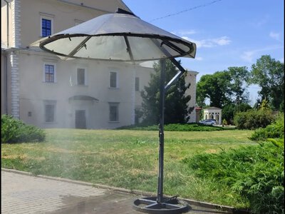  Освіжаючі парасольки запрацювали у Тернополі: де саме 