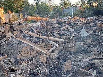  На Херсонщині через російський обстріл знищено Борисо-Глібський храм. ФОТО 