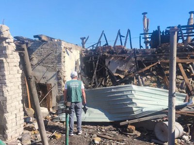 Спалені будинки й уламки дрона: у Запоріжжі виявили масштабне забруднення після атаки армії рф