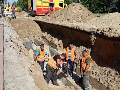 Миколаїв готується до зими: йде заміна теплотраси у Корабельному районі (фото)