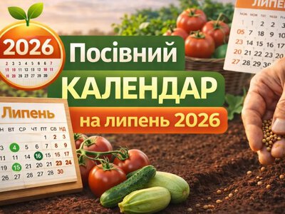 Що сіяти в липні 2026: посівний календар для городників