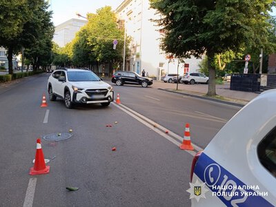 Після наїзду Subaru на пішохода у Житомирі поліція відкрила кримінальне провадження