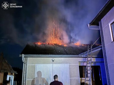 На Буковині за добу сталося 8 пожеж: загинули двоє людей