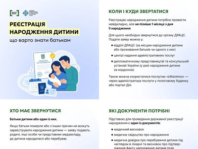 Як зареєструвати народження дитини на Херсонщині: деталі для батьків