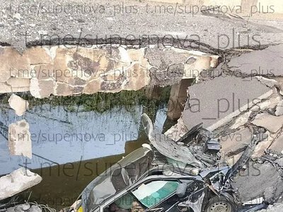Фото зруйнованого мосту не має відношення до Херсонської області - ЗМІ
