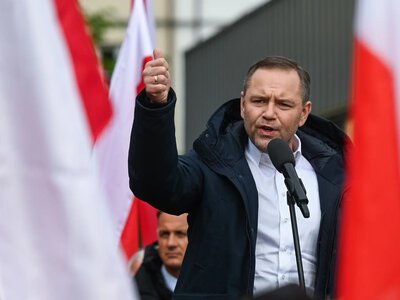 Скандал у Польщі: українця затримали за публічні погрози Навроцькому