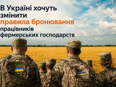 Бронювання аграріїв: нові правила для фермерів