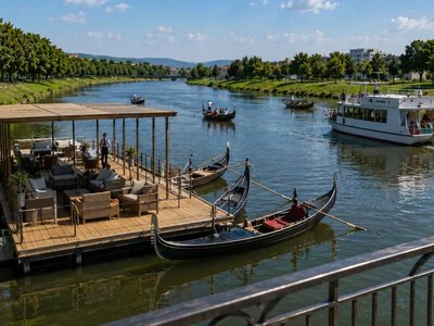 Ужгородська Венеція в Ужгороді: на річці Уж з'являться італійські гондоли та трамвайчики