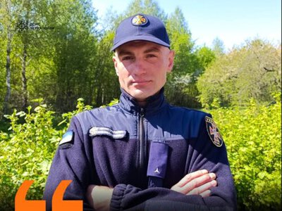 “Виявилося, що це були тренування”: рятувальник із Драбова розповів про службу та найемоційніші виклики