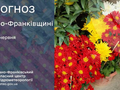 Прогноз погоди по Івано-Франківську та області на 29 червня 2026 року
