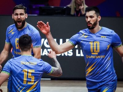 ​Збірна України з волейболу Україна програла Болгарії та перервала серію перемог у Лізі націй
