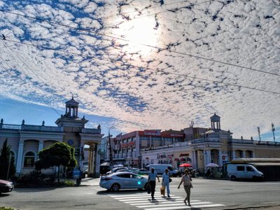 Небо над Житомиром перетворило місто на листівку. ФОТО