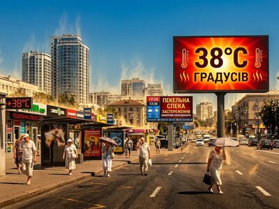Де в Україні 29 червня температура сягне +38°C - На пенсії