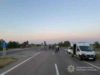 Смертельна ДТП на Ковельщині: поблизу Вишнева загинув водій, троє травмовані