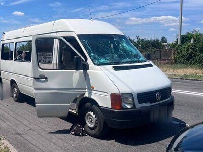 Росія вдарила по маршрутці на Запоріжжі