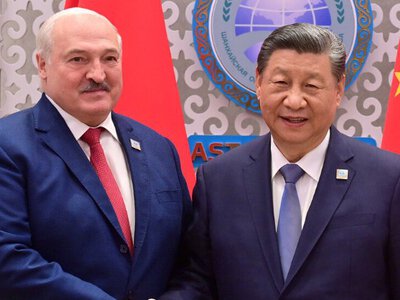 Я летів сюди з Підмосков'я: Лукашенко зустрівся з Сі Цзіньпінєм