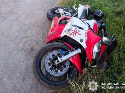 Унаслідок ДТП поблизу Рівного постраждав мотоцикліст