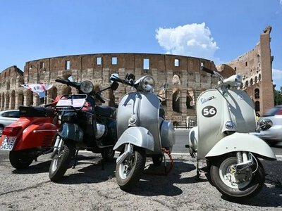 Vespa святкує 80-річчя в самому серці Рима (ФОТО)