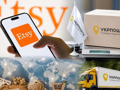 «Укрпошта» стала партнером Etsy: що зміниться для українських продавців