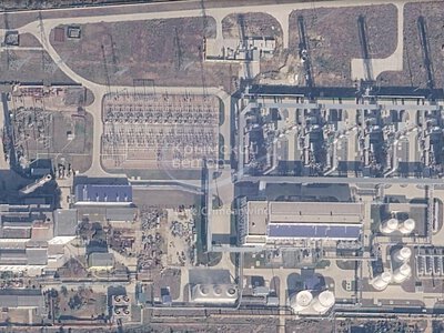 Сакська ТЕЦ зазнала значних пошкоджень після атаки в Криму