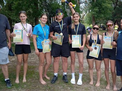 Спортсменки з Нових Санжар вибороли срібло на обласних змаганнях із пляжного волейболу