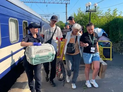 Рівненщина прийняла десятий евакуаційний потяг