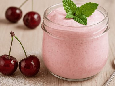 Вишневе суфле, яке тане в роті