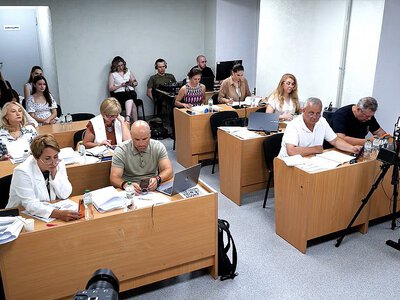 У Миколаєві депутати посперечалися через гімн, дорікнувши один одному за недостатній патріотизм