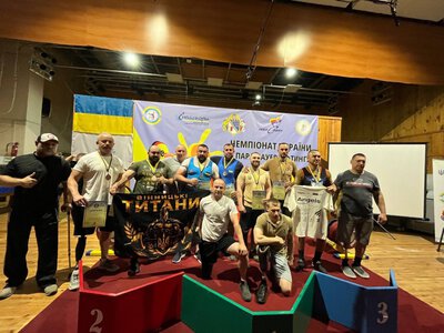 Спортсмени з Житомирщини вибороли 6 медалей на чемпіонаті України з пара пауерліфтингу