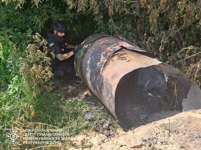Залишки ракети «Іскандер-М» вилучили сапери на Харківщині (фото)