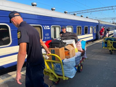 Рівненщина прийняла десятий евакуаційний поїзд із Донеччини