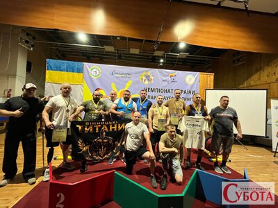Житомирська команда здобула шість нагород на чемпіонаті України з пара пауерліфтингу