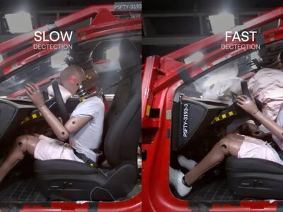 Подушки безпеки спрацюють ще до удару: у Tesla вигадали, як захистити водія за секунду до аварії (ВІДЕО)