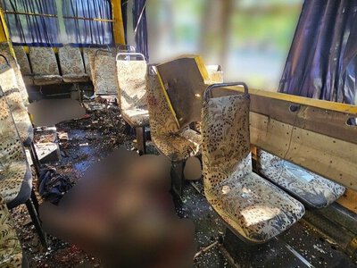 У Херсоні дрон окупантів вдарив по маршрутці: двоє загиблих, є поранені