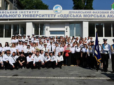Майбутні моряки Ізмаїла отримали дипломи та офіцерські погони