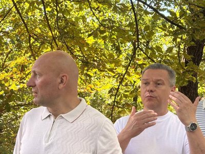 Бондаренко приїхав до громади Черкас на Лісову Просіку