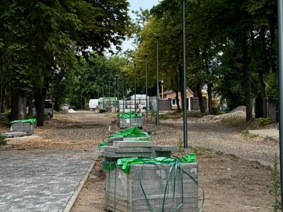Що роблять під час реконструкції парку у Ковелі станом на початок липня