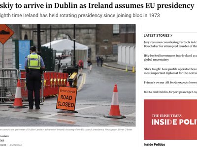 Зеленський відвідає Дублін із офіційним візитом — The Irish Times
