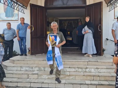 У Козинській громаді відбувся чин похорону командира відділення ударних БПЛА Олександра Бернацького