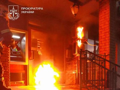 У Тернополі затримали 20-річного юнака, який підпалив банк за вказівкою російських спецслужб