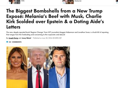 Меланія Трамп вимагала не пускати Ілона Маска ночувати у Білому домі – People