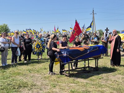 В Бердичеві попрощались з 36-річним штурмовиком Миколою Ярощуком