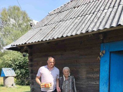 Жителька села Краска Дарія Шпак відзначила 93-річчя